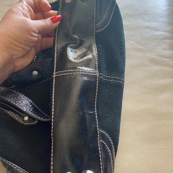 Black suede The Sak hobo purse - Picture 3 of 8